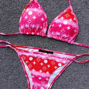 LV Pink Bikini 2 Pc Set PM00839