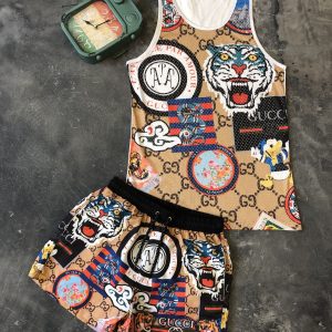 Gucci Luxury Summer Tracksuit For Men DN26210365