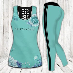 Tiffany & co. tank top leggings luxury brand clothing outfit gym for women hot 2025-PM00304