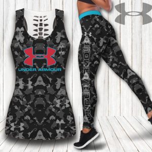 Under armour tank top leggings sport clothing clothes outfit gym for women hot 2025-PM00294