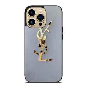 YVEST SAINT LAUREN YSL GOLDEN EMBLEM iPhone Case Cover M2312015