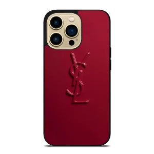 YVEST SAINT LAURENT YSL RED EMBOSS iPhone Case Cover M2312009