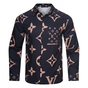 LIMITED 2025 LV LONG SLEEVE BUTTON SHIRT - LNT000020452