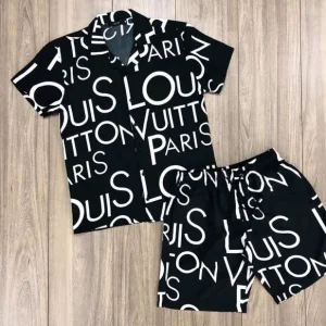 Louis Vuitton Combo Hawaii Shirt, Shorts Hot Trend 2025 - DN9180502