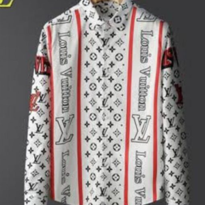 LIMITED 2025 LV LONG SLEEVE BUTTON SHIRT - LTV1008