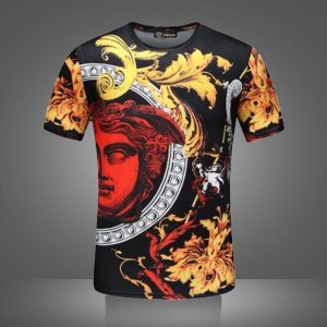 Limited Edition 2025 Versace Unisex T-Shirt HH03167-black