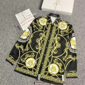 LIMITED 2025 Versace LONG SLEEVE BUTTON SHIRT - DN101160