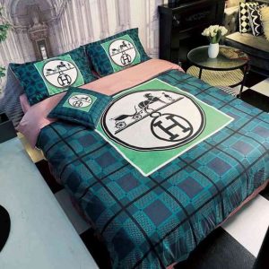 Premium Hermes Bedding Set - DN9030245
