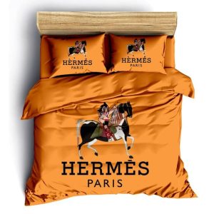 Premium Hermes Bedding Set - DN9030266