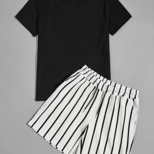 Combo T-Shirt, Shorts Summer Tracksuit Hot Trend 2025 - DN09070515
