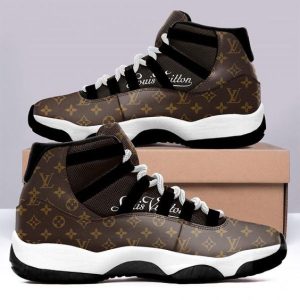 Louis Vuitton Black Brown Air JD11 Sneakers Shoes Hot 2025 LV Gifts For Men Women PEA1001