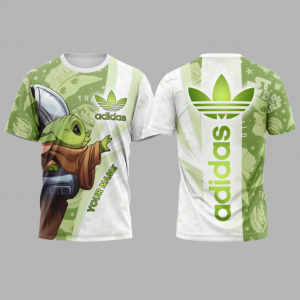 Adidas Baby Yoda Luxury Custom Name Tshirt DN609551