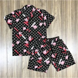 Louis Vuitton Combo Hawaii Shirt, Shorts Hot Trend 2025 - DN9180508