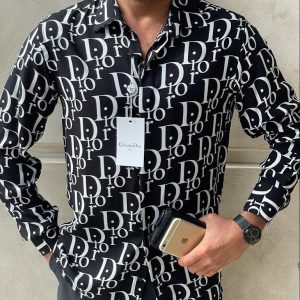 Dior Long Sleeve Button Shirt 2025