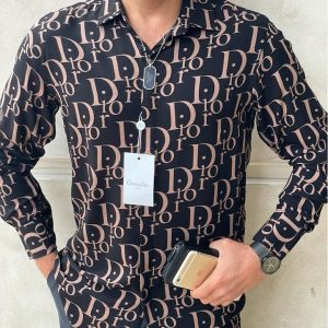 Dior Long Sleeve Button Shirt 2025