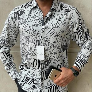 Dior Long Sleeve Button Shirt 2025