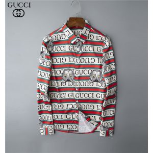 LIMITED 2025 Gucci LONG SLEEVE BUTTON SHIRT - DN30517