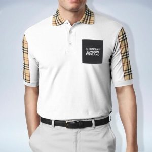 Limited Edition Burberry Polo Shirt For Men -  B9G-PO-AF00608