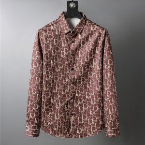 DIOR Long Sleeve Shirt For Men - B9G-CCY-Max4450