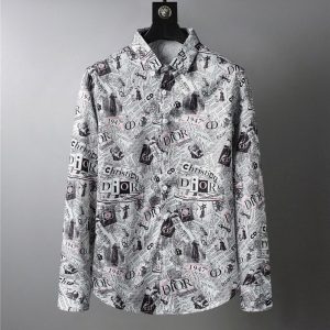 DIOR Long Sleeve Shirt For Men - B9G-CCY-Max4454