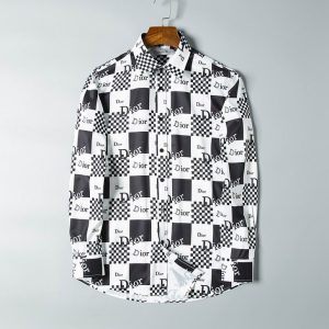 DIOR Long Sleeve Shirt For Men - B9G-CCY-Max4455