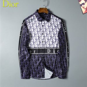 DIOR Long Sleeve Shirt For Men - B9G-CCY-Max4458