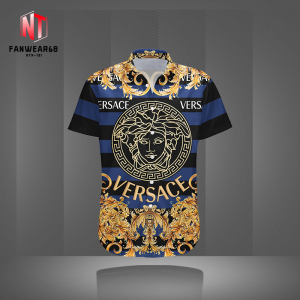 VERSACE BUTTON SHIRT Luxury – B9G-GCY-Max4707