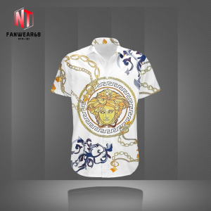 VERSACE BUTTON SHIRT Luxury – B9G-GCY-Max4708