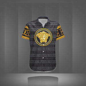 VERSACE BUTTON SHIRT Luxury – B9G-GCY-Max4710