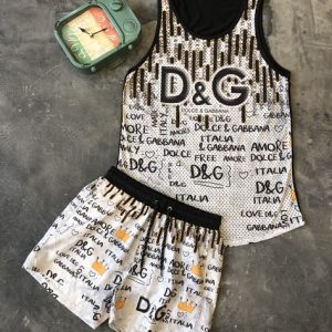 Combo D&G Tank top and short pants hot brand for summer hot 2025 PEA400004