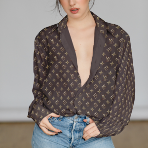 New Arrival LV Button Shirt Hot Gift For Women DN169808