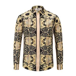 Limited Versa.ce Long Sleeve Button Shirt for Men Hot 2025 DN19702
