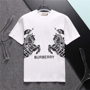 Limited Burberry Luxury Brand Unisex T-Shirt Gift DN26240513