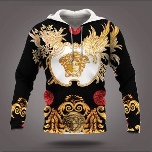 Versa.ce Unisex Luxury Brand Hoodie For Men Women DN8071007