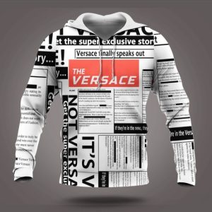 Versa.ce Unisex Luxury Brand Hoodie For Men Women DN8081017