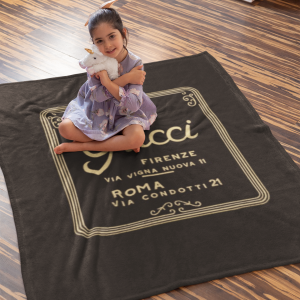 PREMIUM GUCCI FLEECE BLANKET - DN8101119