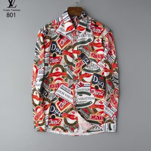 LIMITED 2025 Louis Vuitton LONG SLEEVE BUTTON SHIRT - DN9130336