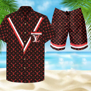 Louis Vuitton Combo Hawaii Shirt, Shorts Hot Trend 2025 - DN9180201
