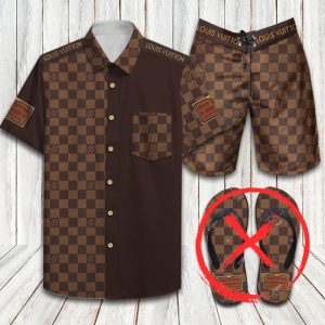 Louis Vuitton Combo Hawaii Shirt, Shorts Hot Trend 2025 - DN9180203