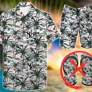Louis Vuitton Combo Hawaii Shirt, Shorts Hot Trend 2025 - DN9180205