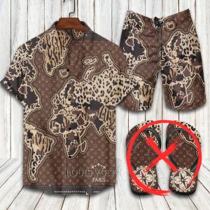 Louis Vuitton Combo Hawaii Shirt, Shorts Hot Trend 2025 - DN9180206