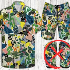 Louis Vuitton Combo Hawaii Shirt, Shorts Hot Trend 2025 - DN9180207