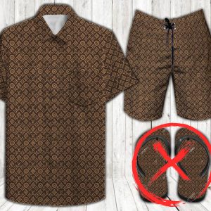 Louis Vuitton Combo Hawaii Shirt, Shorts Hot Trend 2025 - DN9180210