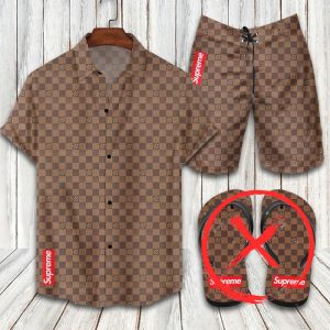 Louis Vuitton Combo Hawaii Shirt, Shorts Hot Trend 2025 - DN9180213