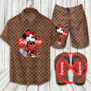 Louis Vuitton Combo Hawaii Shirt, Shorts Hot Trend 2025 - DN9180214