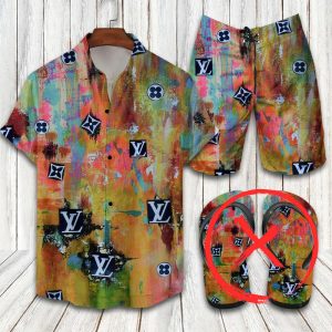 Louis Vuitton Combo Hawaii Shirt, Shorts Hot Trend 2025 - DN9180216