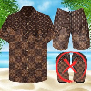Louis Vuitton Combo Hawaii Shirt, Shorts Hot Trend 2025 - DN9180217