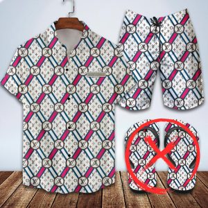 Louis Vuitton Combo Hawaii Shirt, Shorts Hot Trend 2025 - DN9180219