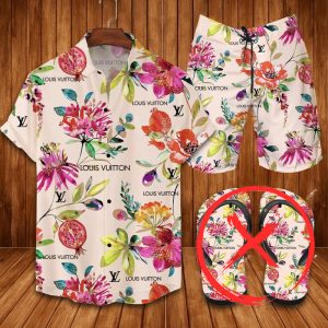 Louis Vuitton Combo Hawaii Shirt, Shorts Hot Trend 2025 - DN9180225