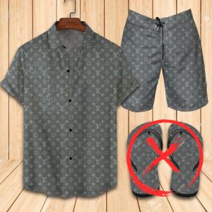 Louis Vuitton Combo Hawaii Shirt, Shorts Hot Trend 2025 - DN9180227